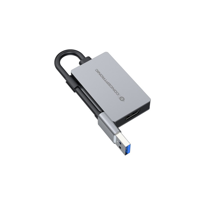 Adaptador CONCEPTRONIC USB-A/M a HDMI/H Gris (ABBY22G)