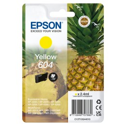 Tinta Epson 604 Amarillo 2.4ml 130 pág (C13T10G44010)