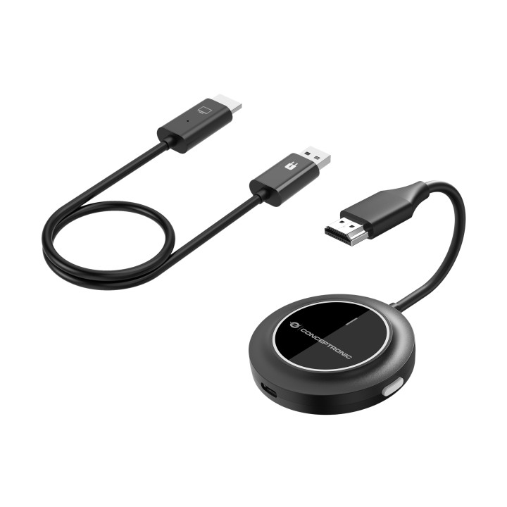 Transmisor CONCEPTRONIC 1080p HDMI Negro (ATHERIC02B)