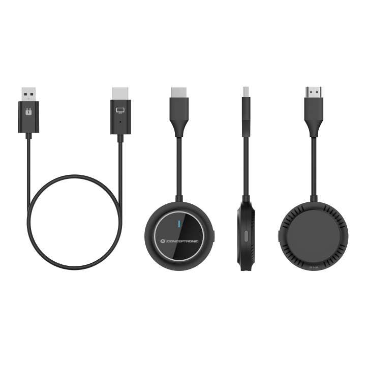 Transmisor CONCEPTRONIC 1080p HDMI Negro (ATHERIC02B)