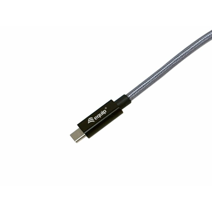 Cable EQUIP USB-C/M a USB-C/M 2m Negro (EQ128422)