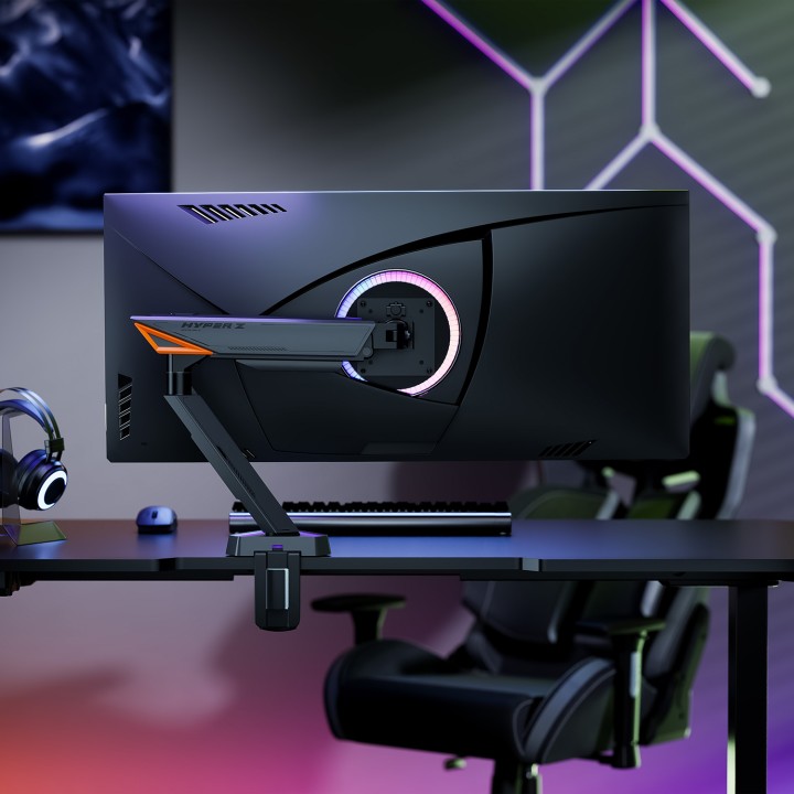 Soporte de Mesa AISENS 17"-49"RGB Gris (DT49TSRRGB-347)