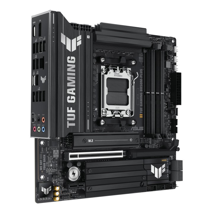 ASUS TUF GAMING B850M-PLUS: (AM5) 4DDR5 DP HDMI mATX