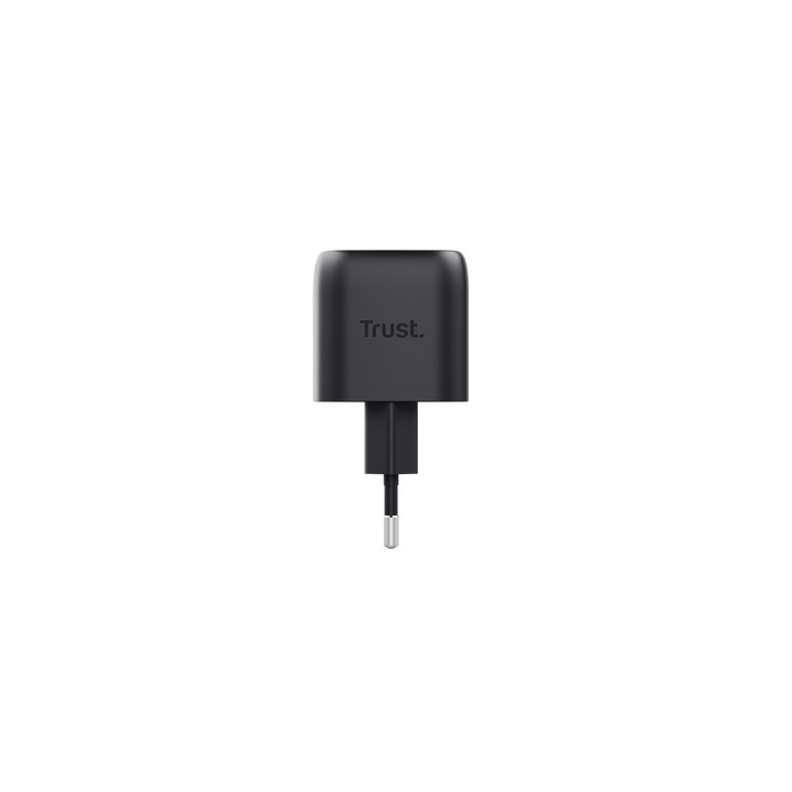 Cargador Pared Trust Maxo GaN 30W 1xUSB-C Negro (25519)
