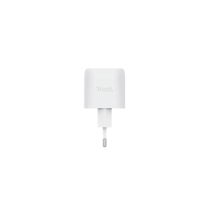 Cargador Pared Trust Maxo GaN 30W 1USB-C Blanco (25520)