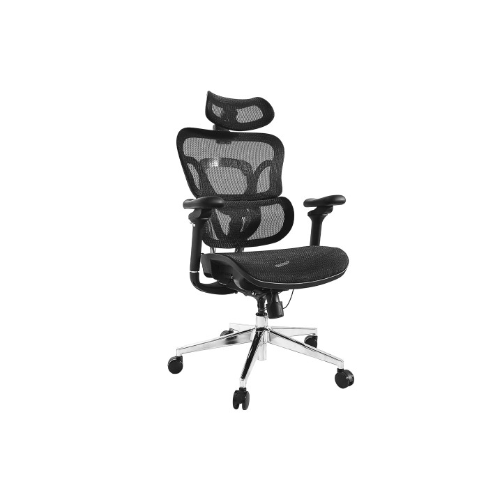 Silla Oficina EQUIP Respaldo de Malla Negra (EQ651051)