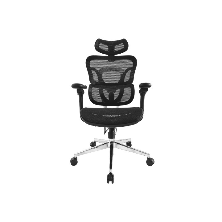 Silla Oficina EQUIP Respaldo de Malla Negra (EQ651051)