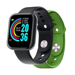 Smartwatch CELLY 1.44" BT Negro/Verde (TRAINERBEATGN)