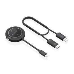 Adaptador AISENS USB-C a HDMI (ASWL-H2KC30M003-BK)