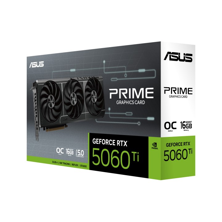 ASUS PRIME RTX 5060 Ti OC 16Gb GDDR7 (90YV0MH2-M0NA00)