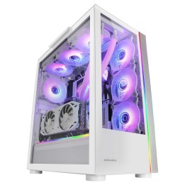 Caja Mars Gaming ARGB ATX EATX mATX Blanca (MCULTRAW)