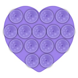 Ventosa CELLY para Smartphone Violeta (FIXHEARTVL)