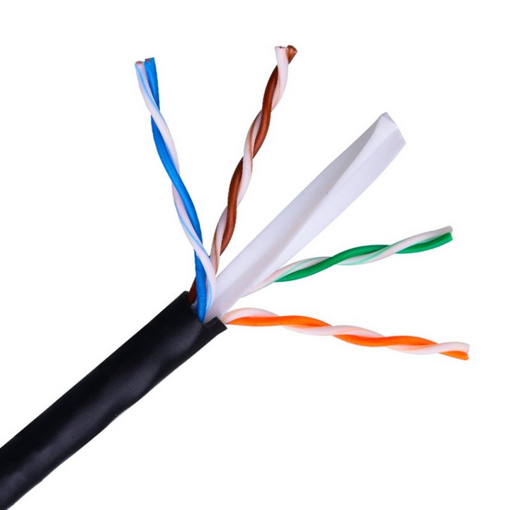 Cable AISENS RJ45 Cat.6 UTP Ext. 100m Negro (A135-0263)