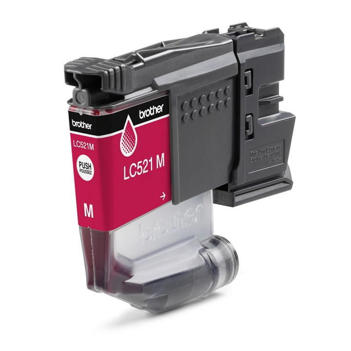 Tinta BROTHER Magenta 500 páginas (LC521M)