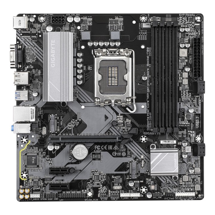 GIGABYTE B760M D3HP: (1700) 4DDR5 USB DP VGA HDMI mATX