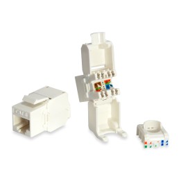 Kit EQUIP RJ45/H UTP Cat6 8 Unidades Blanco (EQ769216)