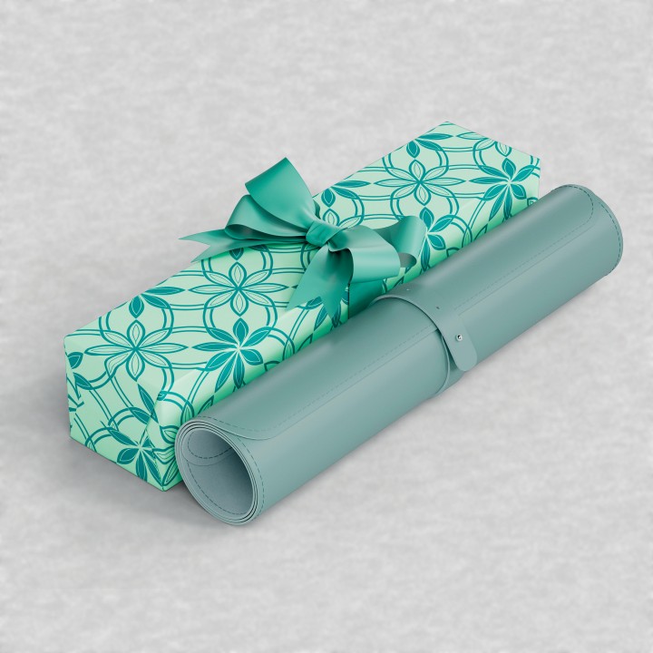 Alfombrilla Leitz 80x40cm Verde Menta (5382-00-51)