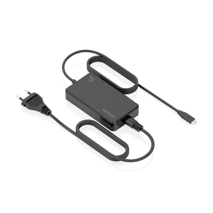 Cargador Sobremesa AISENS 45W USB-C (ASCH-1PD45D067-BK)