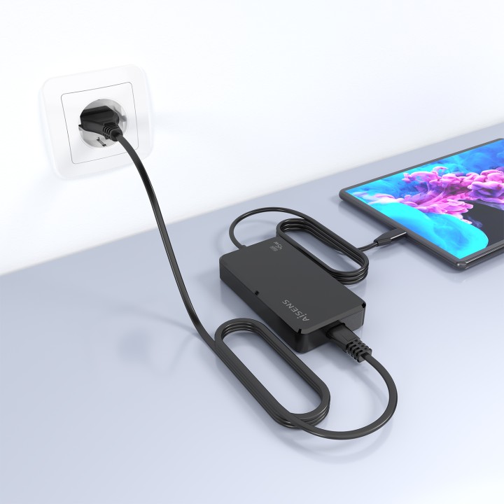 Cargador Sobremesa AISENS 45W USB-C (ASCH-1PD45D067-BK)