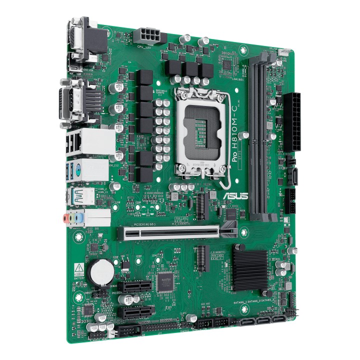 ASUS PRO H810M-C-CSM: (1851) DDR5 HDMI VGA DVI DP mATX