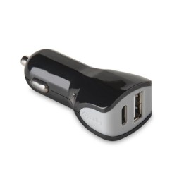 Cargador de Coche CELLY 1xUSB-C Negro (CCTYPECUSBBK)