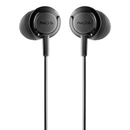 Auriculares NGS Intraural 3.5mm Negro (CROSSDRIFTBLACK)