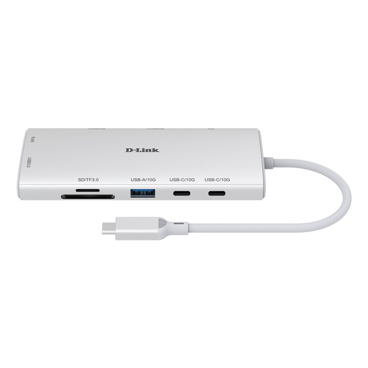 Docking D-Link USB-C a USB/HDMI/RJ45 Blanco (DUP-A01)
