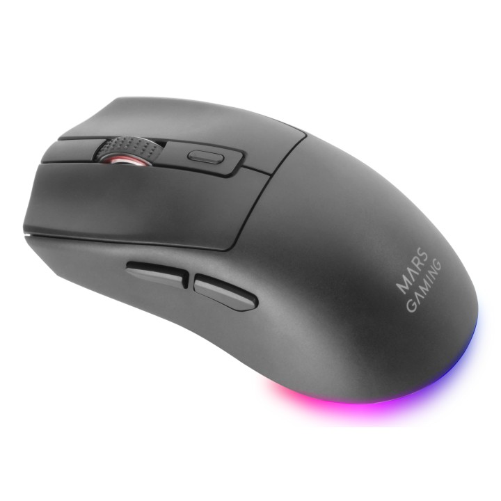 Ratón Mars Gaming RF Wireless BT 14400dpi Negro (MMT3)
