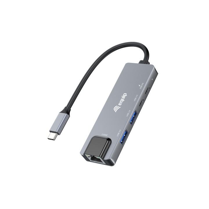 Adaptador EQUIP USB-C 5en1 Ethernet 2.5 GbE (EQ133496)
