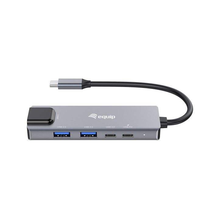 Adaptador EQUIP USB-C 5en1 Ethernet 2.5 GbE (EQ133496)