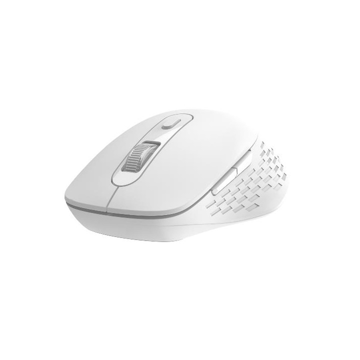 Ratón NILOX RF Wireless/BT 1600dpi Blanco (NXMODWI02)
