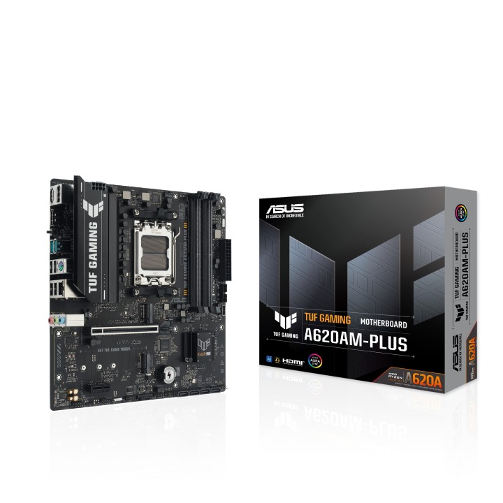 ASUS TUF GAMING A620AM-PLUS: (AM5) 4DDR5 HDMI DP mATX