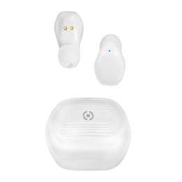 Auriculares CELLY TWS Intraurales BT Blancos (FLIP2WH)