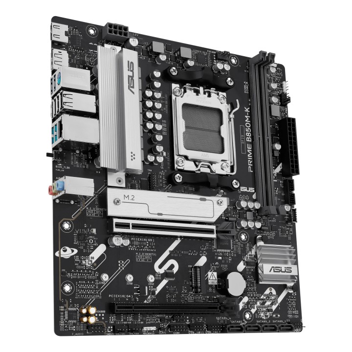 ASUS PRIME B850M-K: (AM5) 2DDR5 USB HDMI DP RJ45 mATX