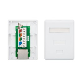 Roseta Superficie RJ45 Cat6 FTP 1Toma (10.21.1601)