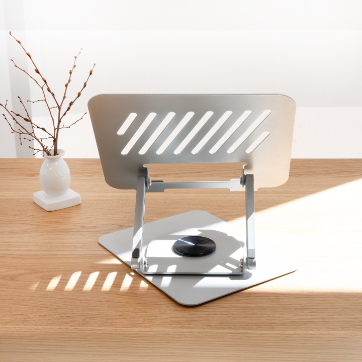 Soporte Elevador TooQ hasta 17" Plata (PH-DAFNE-S)
