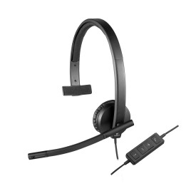 Auricular+Micro LOGITECH H570E USB Negros (981-000571)