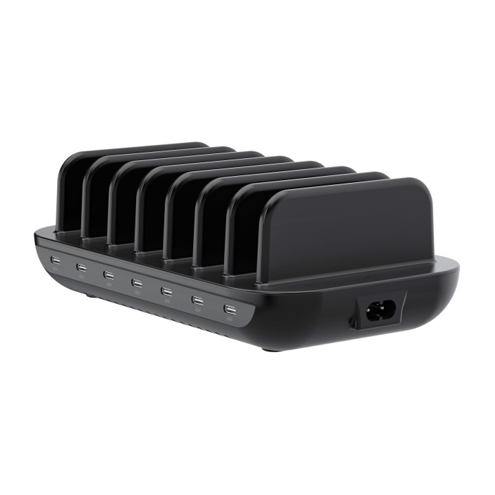 Cargador CONCEPTRONIC 160W 7xUSB-C Negro (OZUL07B)
