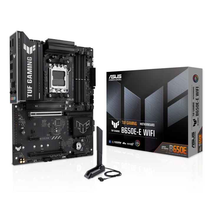 ASUS TUF GAMING B650E-E WIFI: (AM5) 4DDR5 HDMI DP ATX