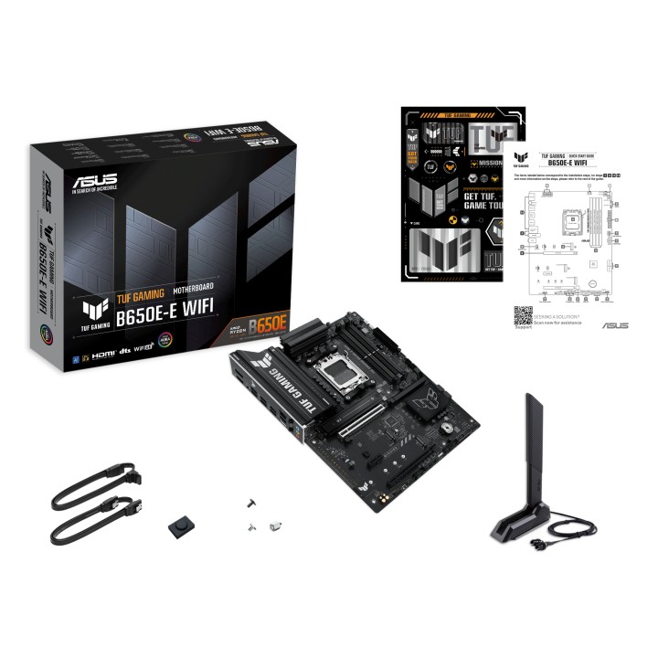 ASUS TUF GAMING B650E-E WIFI: (AM5) 4DDR5 HDMI DP ATX