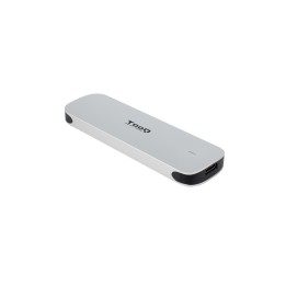 Caja TooQ SSD M.2 SATA USB-C 3.0 Plata (TQE-2202S)