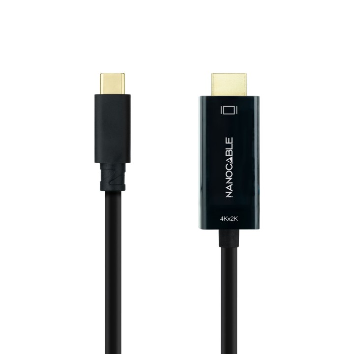 Nanocable USB-C/M a HDMI/M 5m Negro (10.15.5135)