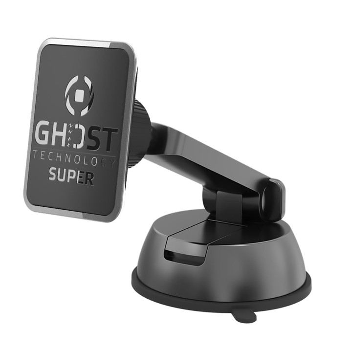 Soporte de Coche CELLY Magnético Negro (GHOSTSUPERDASH)