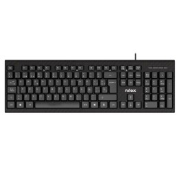 Teclado NILOX USB Negro (NXKBE000011)