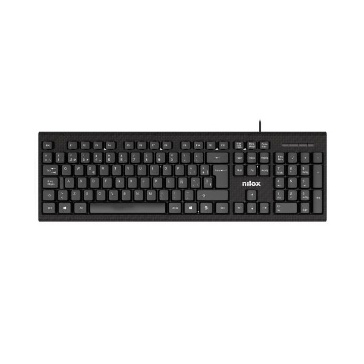 Teclado NILOX USB Negro (NXKBE000011)