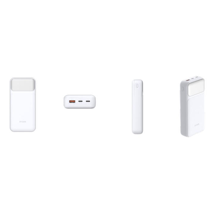 PowerBank D-Link 20000mAh USB-A/USB-C Blanco (DPP-201)