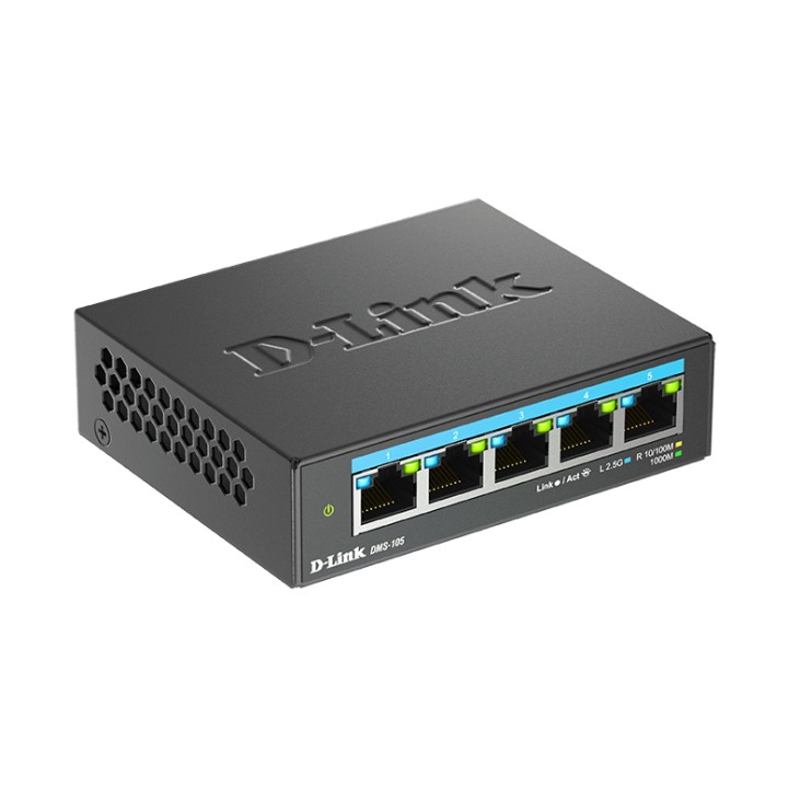 Switch D-Link 5xRJ45 Ethernet 2.5 GbE Negro (DMS-105)