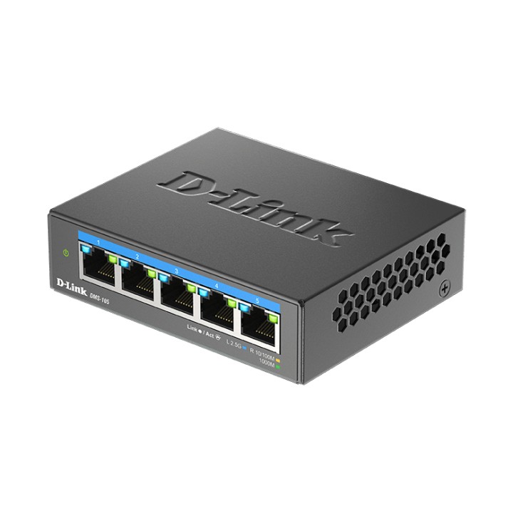 Switch D-Link 5xRJ45 Ethernet 2.5 GbE Negro (DMS-105)