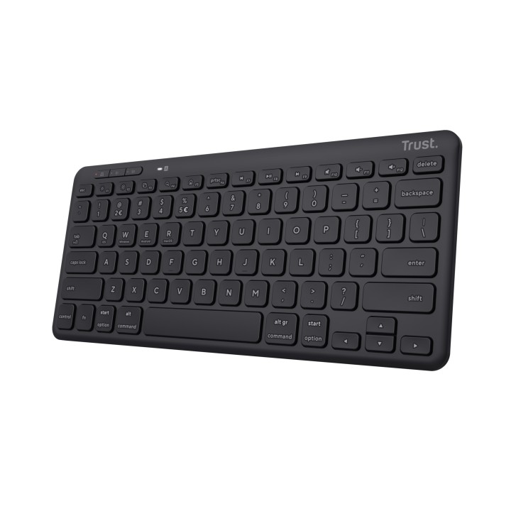 Teclado Trust Lyra RF 2.4GHz Bluetooth 5.0 Negro(25059)