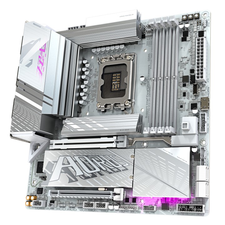 GIGABYTE Z890M AORUS ELITE WIFI7 ICE:(1851) 4DDR5 ATX